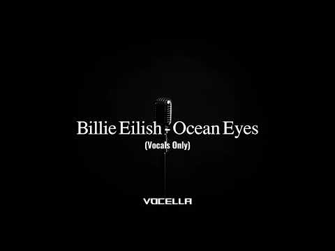 Billie Eilish Ocean Eyes Acapella Vocals Only