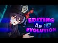 My editing evolution 2021   