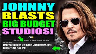 Johnny Depp BLASTS big budget studios in NEW interview! Resimi