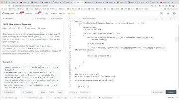 【每日一题】1499. Max Value of Equation, 7/7/2020