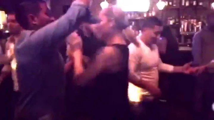 Natalie Arce social dancing at Brix in NJ