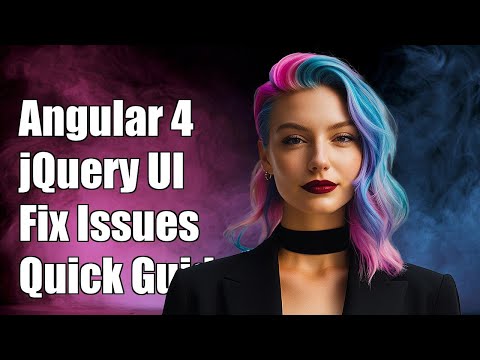 Angular 4 Can't Find jQuery UI Functions: Troubleshooting Guide & Solutions