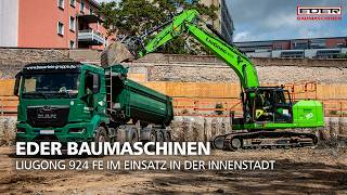 LiuGong 924 FE Einsatz in der Innenstadt | Praxisbericht | EDER Baumaschinen
