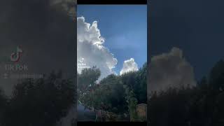 #angels #aliens #otherworldly #unexplainedphenomena #blueAngelfaceincloud #Look up and see❤🙏🕯