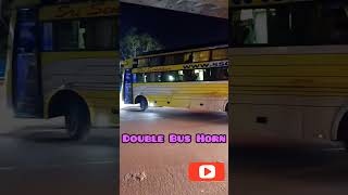 Double Bus Horn sound effect ??shorts hornsound horn bus busrace ytshorts trending