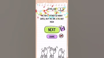 Brain Test Level 330 Walkthrough Solution