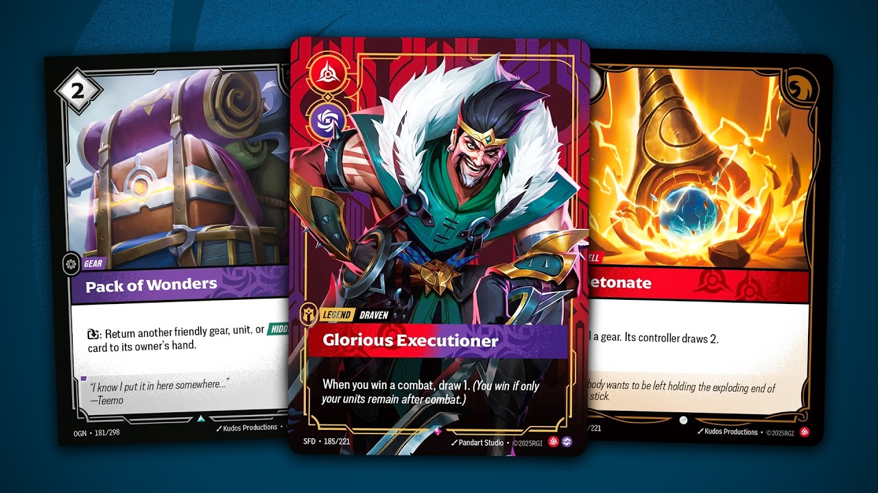 LE NOUVEAU DECK A LA MODE : DRAVEN DETONATE 💣 Gameplay Riftbound - YouTube