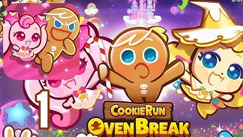 CookieRun: OvenBreak - Gameplay Walkthrough Part 1 - Teenieping Collaboration (Android, iOS)