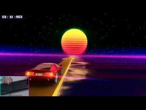 World record Neon Drive - Endurance% - 23:16 (Режим на выносливость)