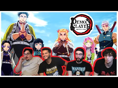 So These Are The Hashira... | Demon Slayer 1X21 Against Corps Rules Reaction