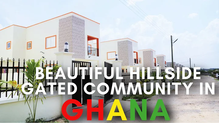 YOU'D WANT TO LIVE IN THIS AFFORDABLE GATED COMMUNITY IN GHANA! | HOUSE TOUR