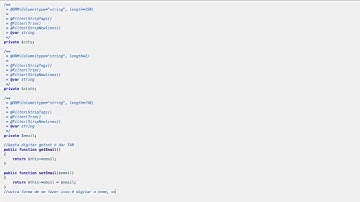Snippet do Sublime Text 2 para gerar getters e setters em PHP