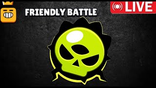 Brawl Stars Live  Friendly Battles! COME JOIN!!!