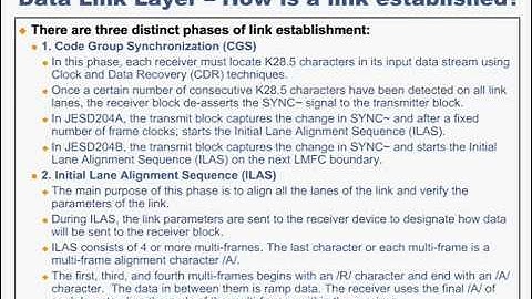 Demystifying the JESD204B High-speed Data Converter-to-FPGA interface