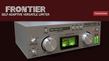 D16 Frontier | Free Limiter Plug-in | Self Adaptive Limiter with Soft Clipping (Free Plugin)