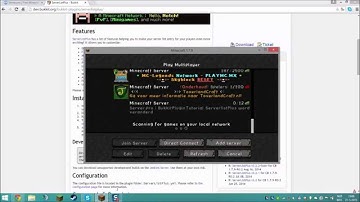 Bukkit Plugin Tutorial #1 ServerListPlus