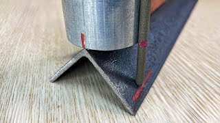 2 secrets of pipe profiles! Quickly cut corner joints that welders rarely discuss