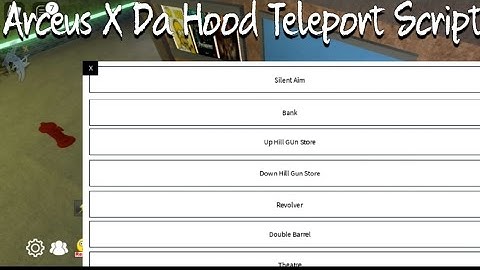 Arceus X Da Hood Teleport Script