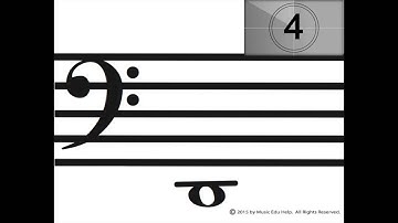 Bass Clef Notes Video Flashcards #3