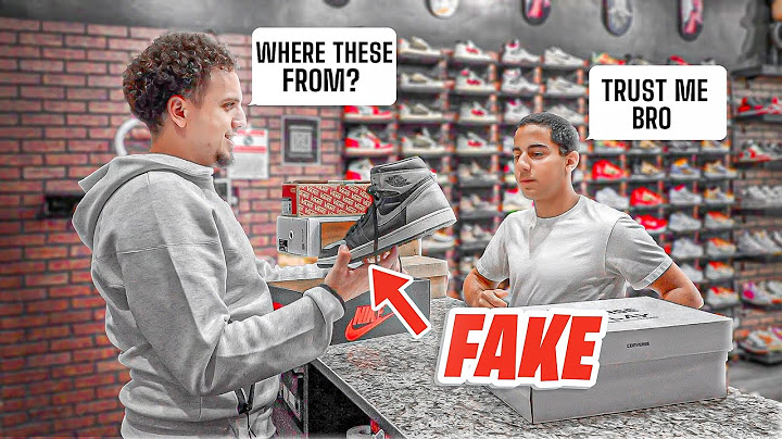 KID TRIES SELLING 3 FAKE SHOES!