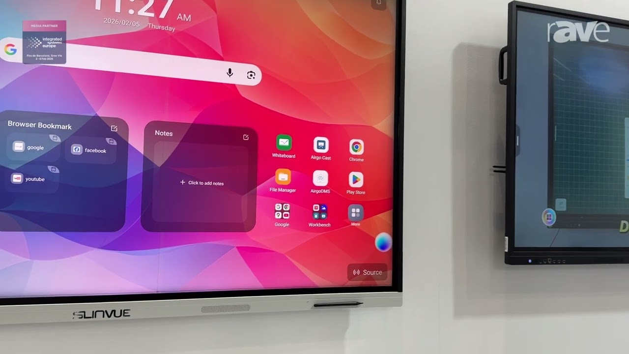 ISE 2026: Shenzhen Smartline Technology Co. Showcases SLINVUE Interactive Flat Panel for Education