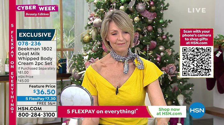 HSN | Beekman 1802 Holiday Gifts 12.01.2021 - 05 PM