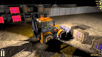 SANLAB Backhoe loader Training Simulator SiMPRO6