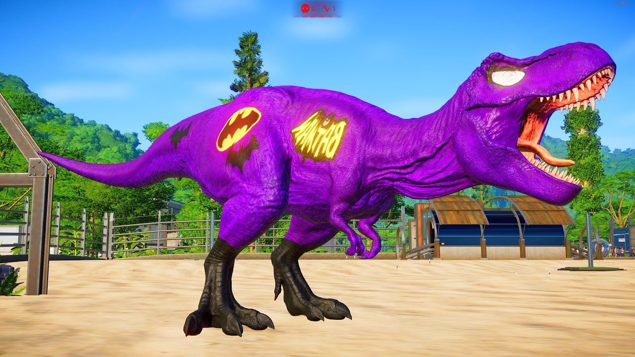 DINOSSAURO REX VERDE  Jurassic World Evolution 4K 🦖 Jogo de Dinossauro 