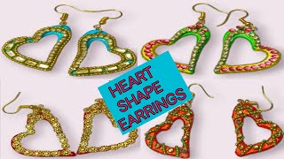 4 Easy Earrings Making For Office & College Use || Earrings Making Ideas || Diy earrings