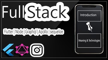 Full stack instagram clone with Flutter, nodejs, Graphql, Apollo and sequelize #1 overview