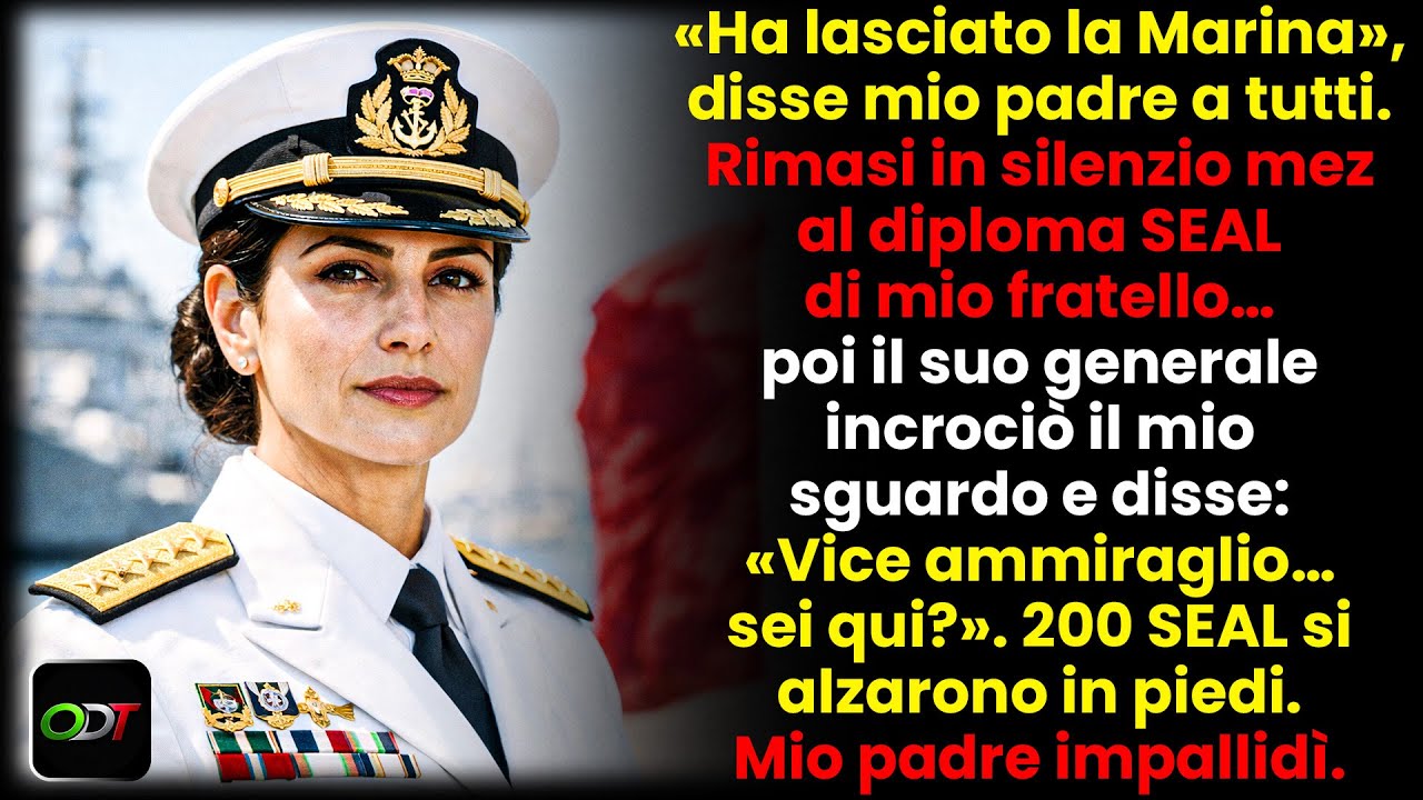 Mio padre mi insultò alla cerimonia SEAL di mio fratello — Poi il generale disse “Vice Ammiraglio”