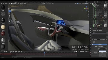 concept car quick modeling - vehicle 011 - 03 - 4x timelapse