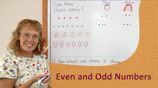 Even and odd numbers - can you share evenly