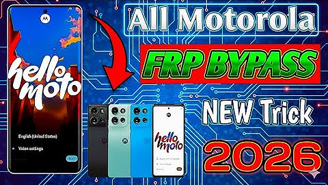 MOTO FRP Bypass 2025 👉 2026 | 100% Working Method | Moto Google Lock Remove Without PC