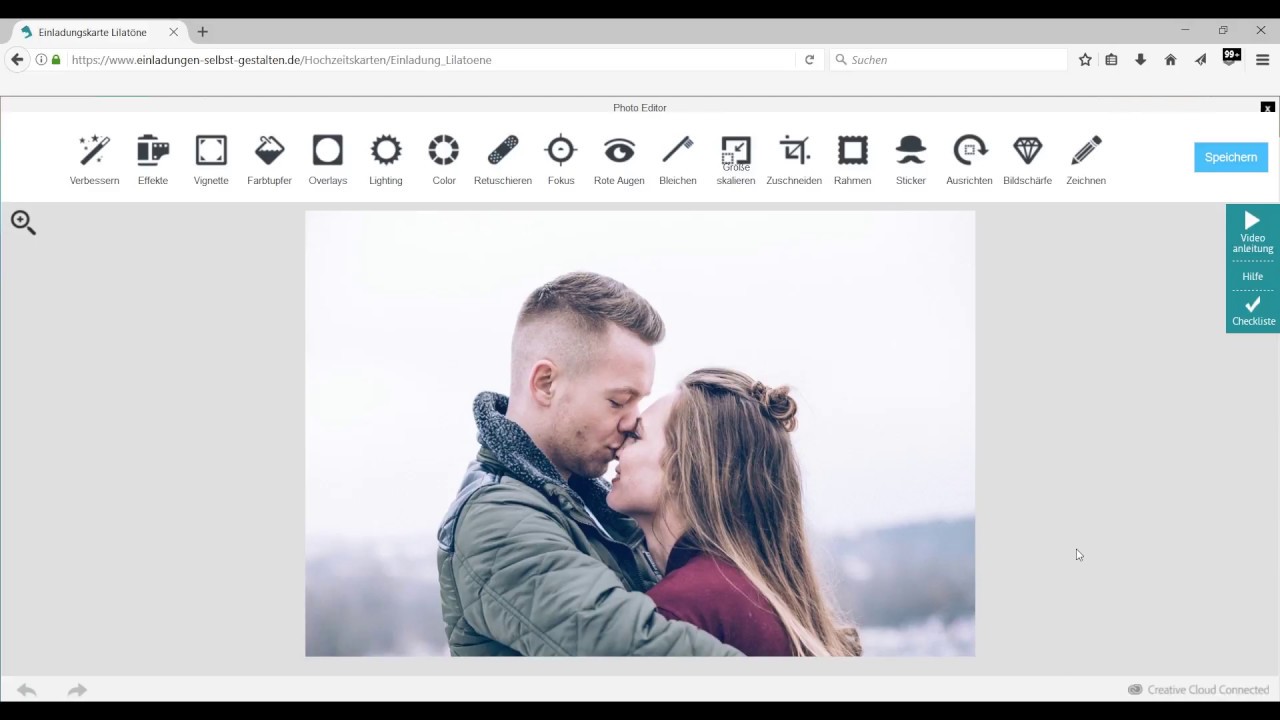 Einladung selbst gestalten - Anleitung - YouTube