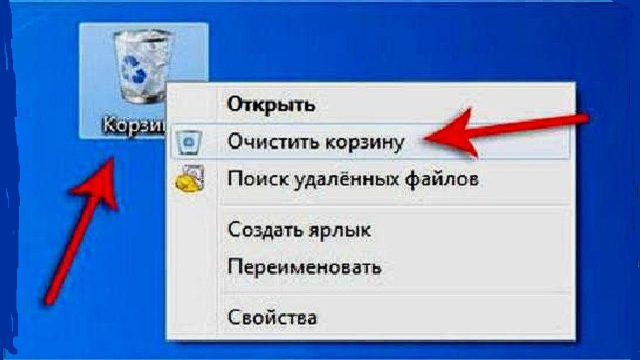 Почему не удаляются некоторые. Очистить корзину. Очистить корзину удаленных файлов. Как очистить корзину на компьютере. Как открыть корзину.