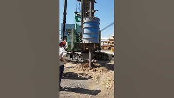 THI CÔNG ĐÓNG CỌC/ÉP CỌC TRÊN BỜ. (Piling construction) liên hệ: 0971.01.02.03