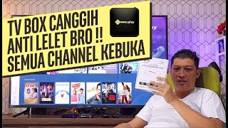 #159 ane coba MNC PLAY BOX TV - beda dengan yang lain jadi  SUPER SMART TV