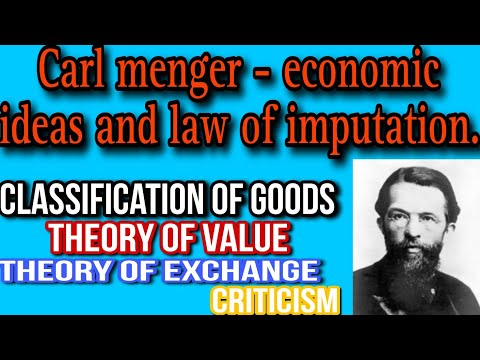 Video: Karl Menger: elulugu, kirjutised