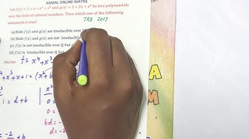 PG TRB MATHS  | Algebra | Irreducible polynomials