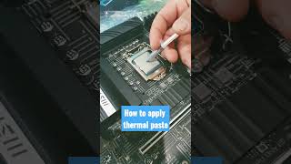 how to apply thermal paste and how much do you need ?