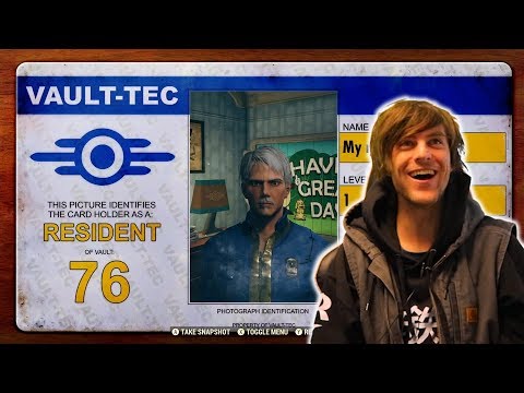UZI PLAYS HIS FIRST FALLOUT GAME