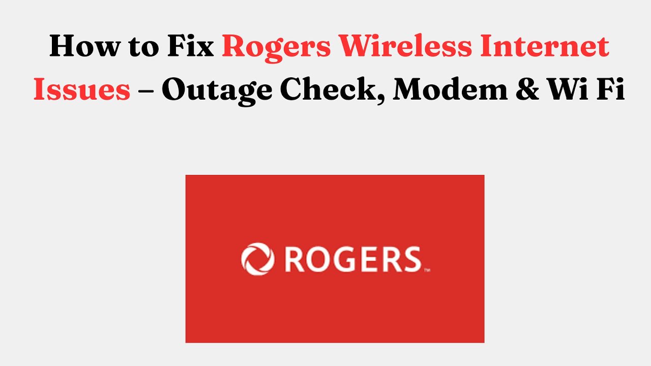 Как исправить проблемы с беспроводным интернетом Rogers: проверка сбоев, модем и Wi-Fi