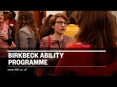 Birkbeck Ability Programme