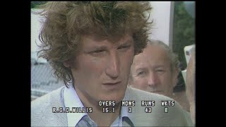 Bob Willis 8 For 43 Headingley 1981 