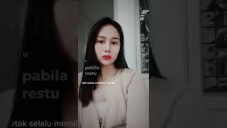 Pabila restu tak pernah ada TUHAN tolong lah, benar aku inginkan dirinya😌