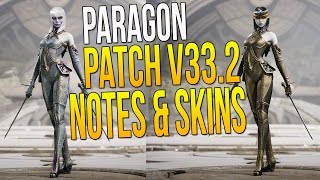 Paragon v33.2 Patch Notes & Skins! CARNIVALE COUNTESS, GOLDEN MASQUE COUNTESS & MORE!