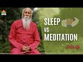 Sleep vs Meditation | Patriji | Pearls of wisdom | PVI
