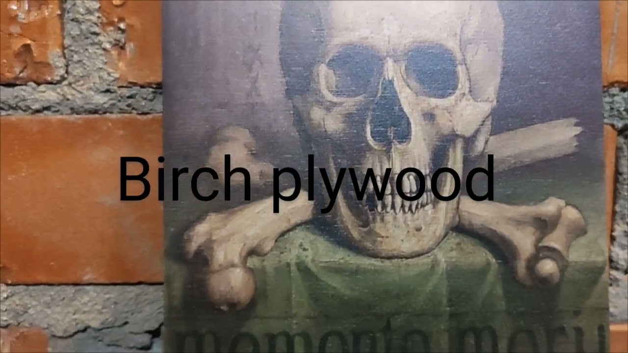 Memento Mori – Gothic Skull Art Print on Wood | Vanitas Still Life Wall Decor