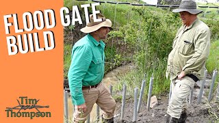 Fence Flood Gate